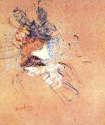  Henri  Toulouse-Lautrec La Loge Spain oil painting artist